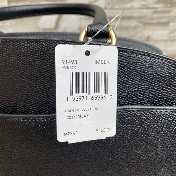 👜COACH🌺LILLIE CARRYALL 12 3/4" - Picture 6 of 8